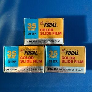NIB Vintage Exp 4/1983 Kmart Focal Chrome Color Slide Film 35mm 100 speed 20 exp